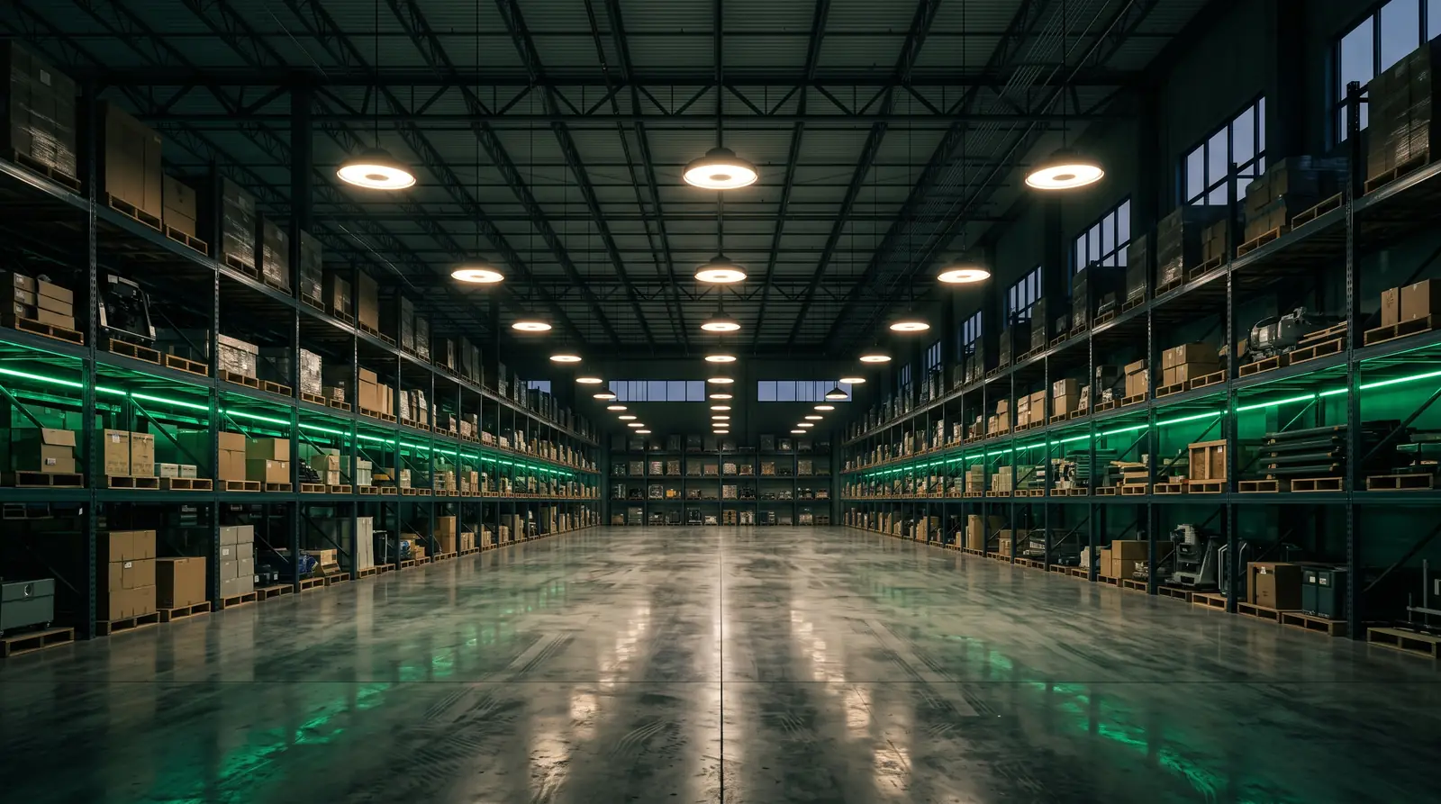 Almacén de iluminación LED de Evergreen en Caracas con stock permanente