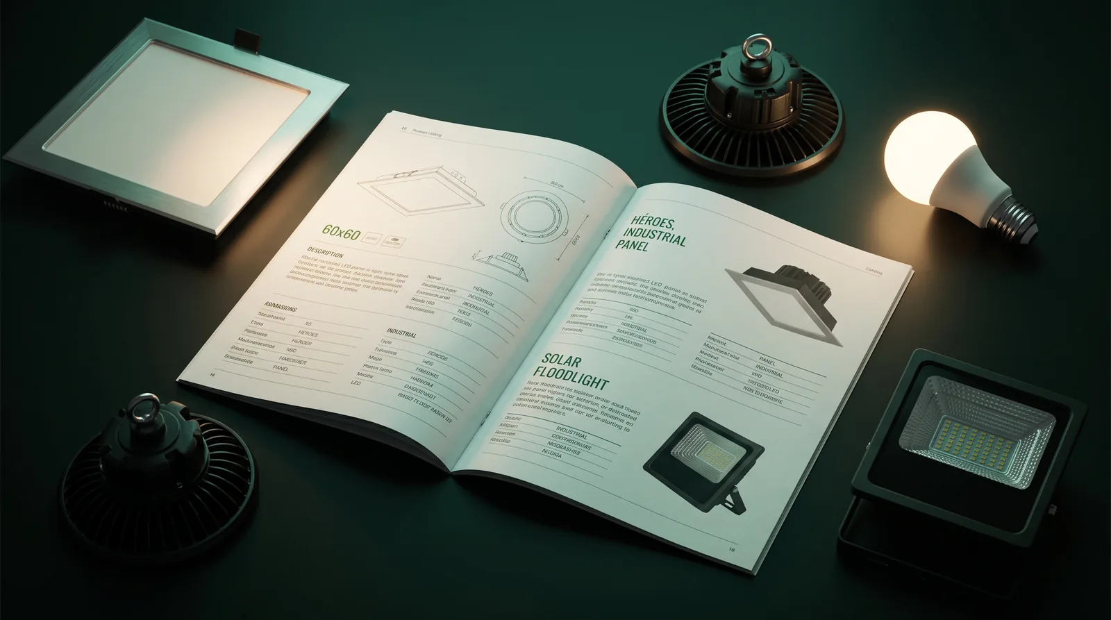 Ingenieros de iluminación Evergreen asesorando un proyecto LED